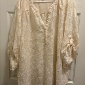 Torrid Cream Harper Blouse